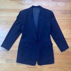 Navy blue blazer